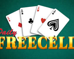Daily Freecell is a freecell solitare game.  According to Freecell Rules move all the cards to the 4 foundation cells using Ace cards. Play a different puzzle every day What is FreeCell solitare?  Freecell is a solitare card game that is unique in that all cards are dealt face up on the standard deck. there are few chances of unsolvable […]